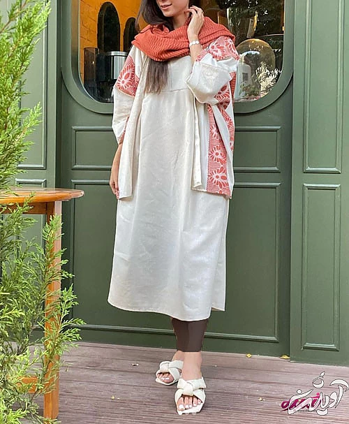 استایل تابستانی با مانتو لینن